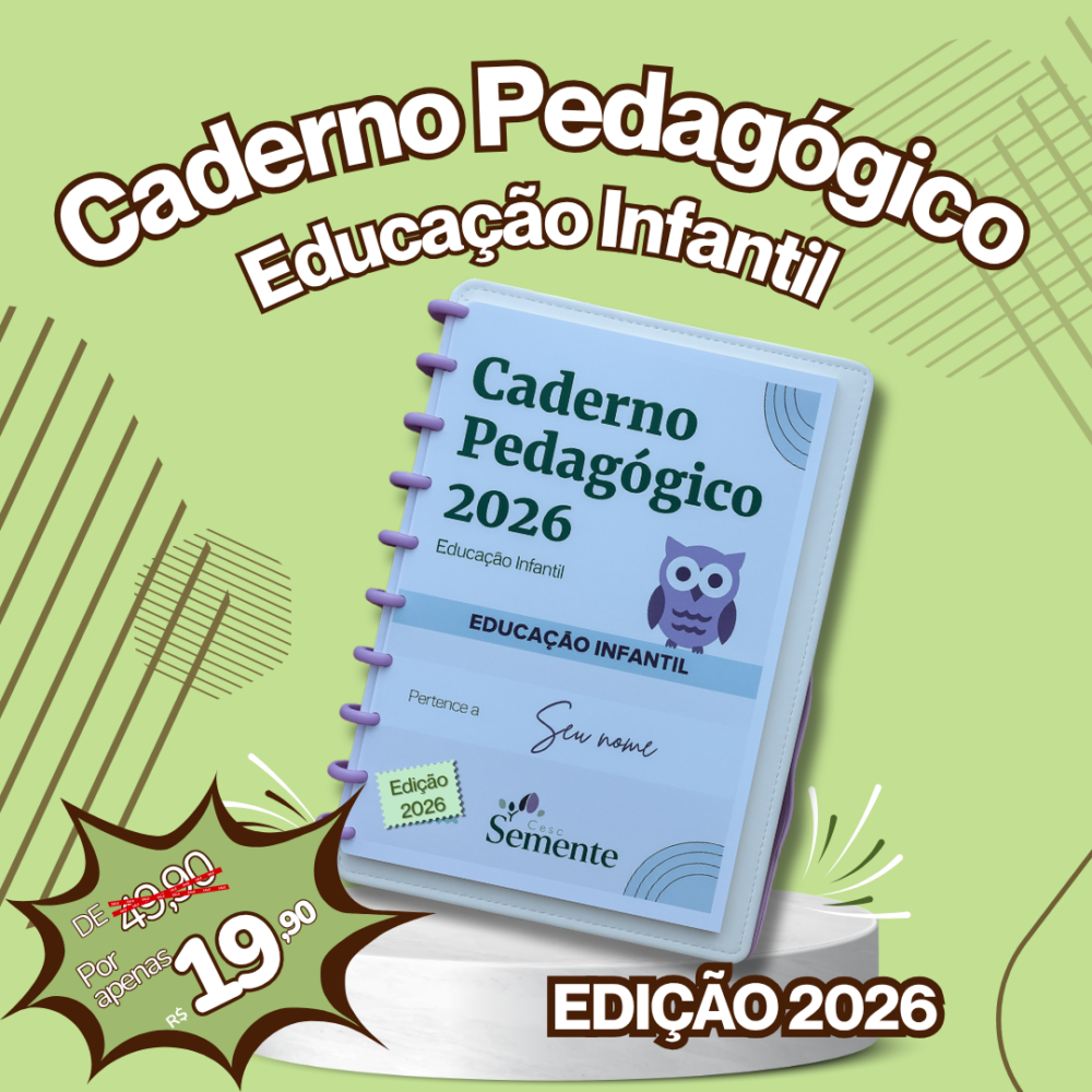 CADERNO PEDAGÓGICO - EDUCAÇÃO INFANTIL 2026
