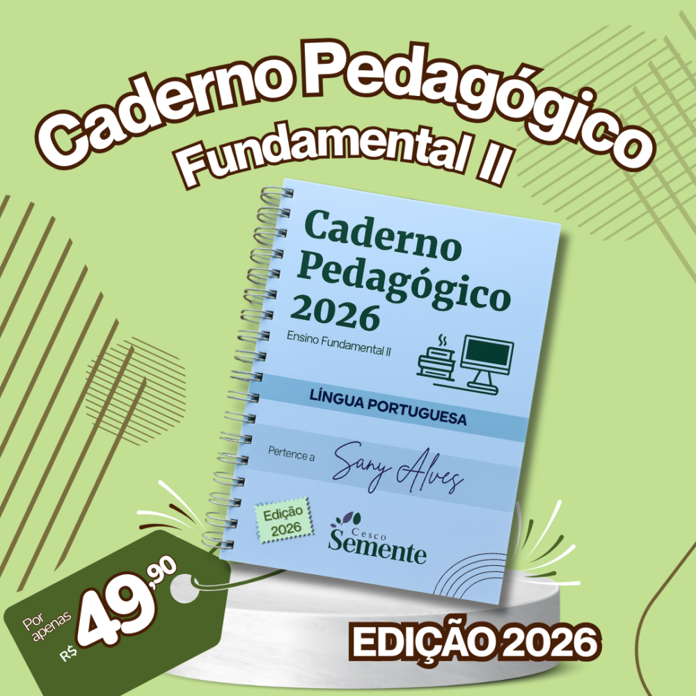 CADERNO PEDAGÓGICO - LÍNGUA PORTUGUESA