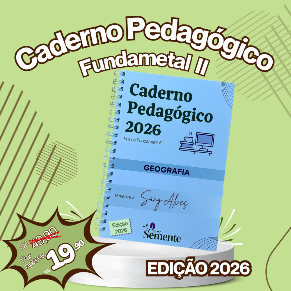 CADERNO PEDAGÓGICO GEOGRAFIA