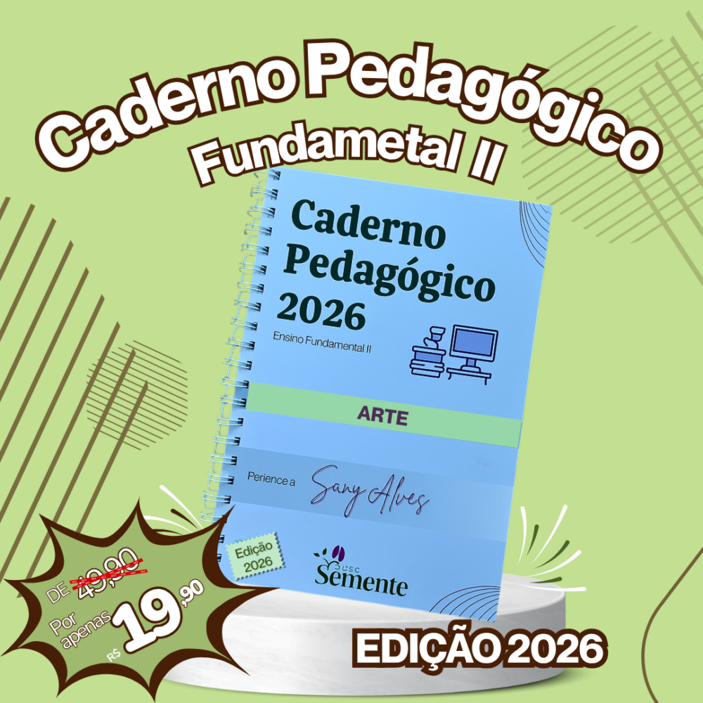 CADERNO PEDAGÓGICO ARTE