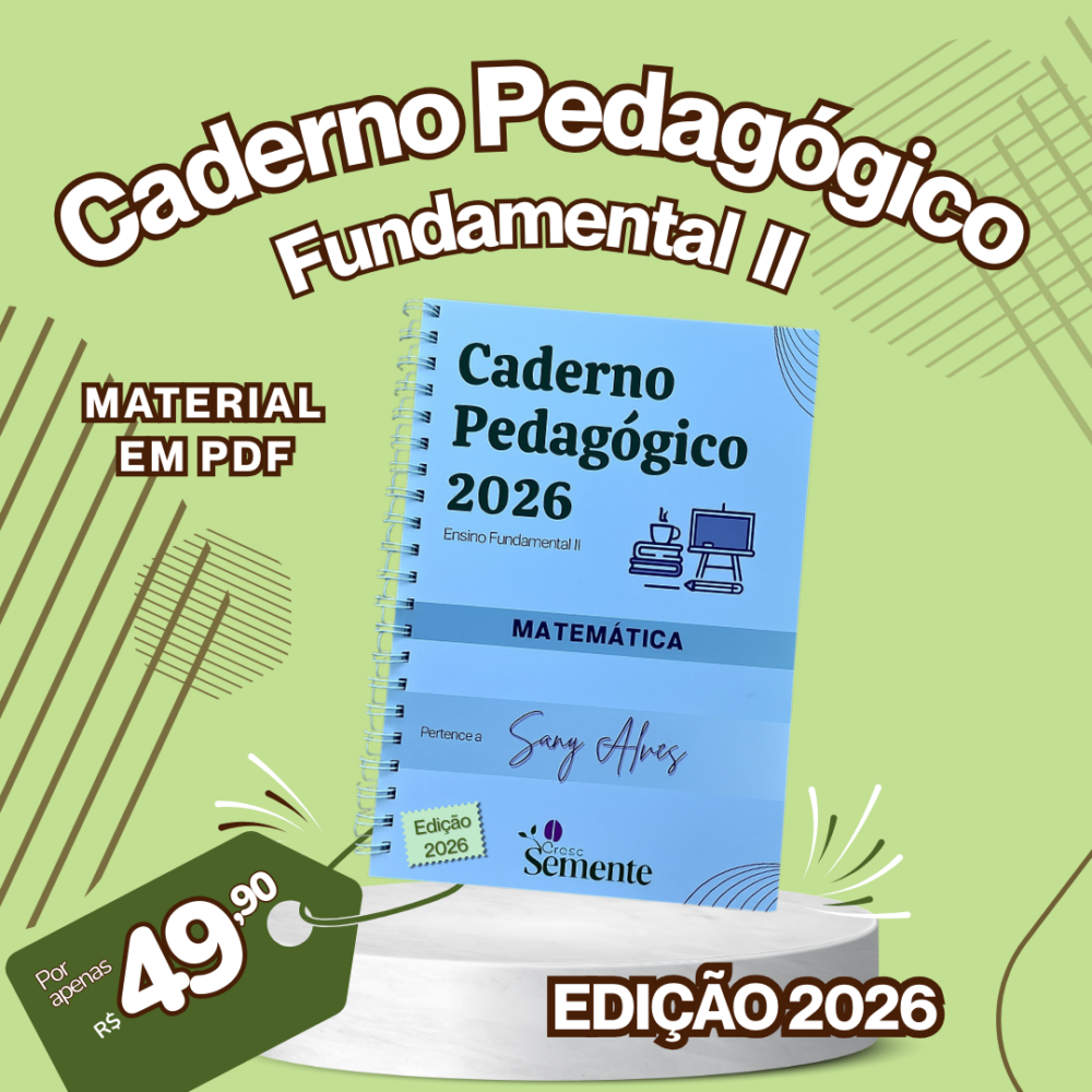 CADERNO PEDAGÓGICO - MATEMÁTICA