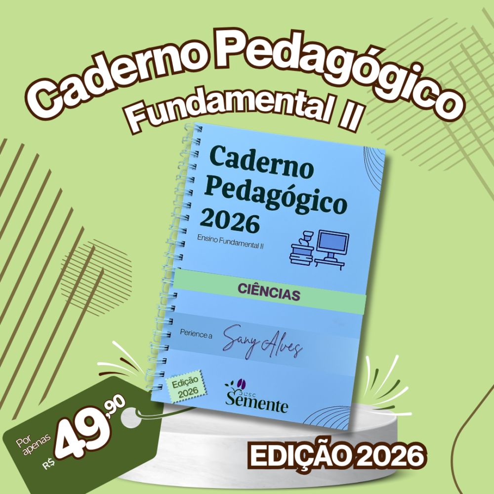 CADERNO PEDAGÓGICO CIÊNCIAS