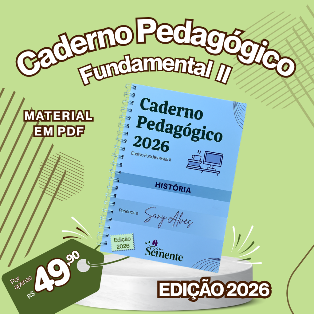 CADERNO PEDAGÓGICO HISTÓRIA