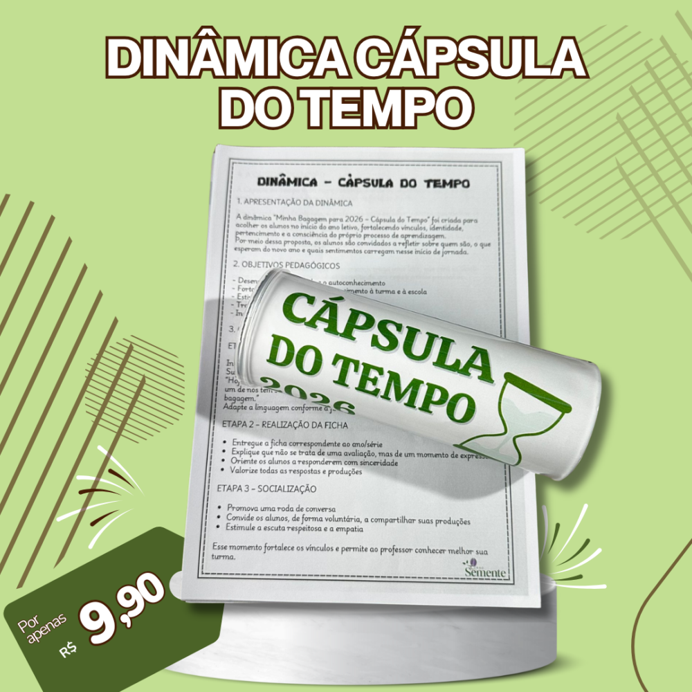 DINÂMICA CÁPSULA DO TEMPO