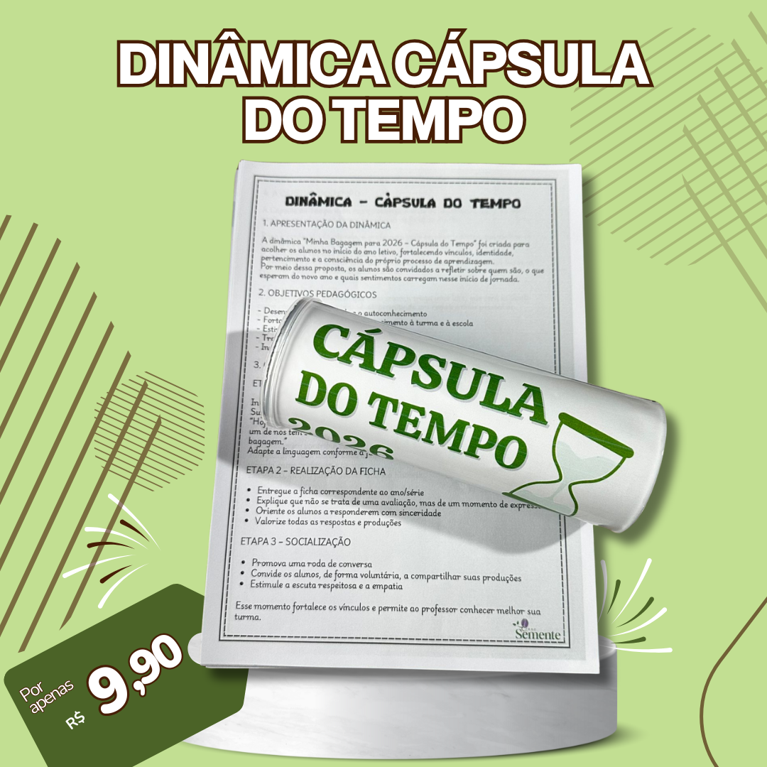 DINÂMICA CÁPSULA DO TEMPO