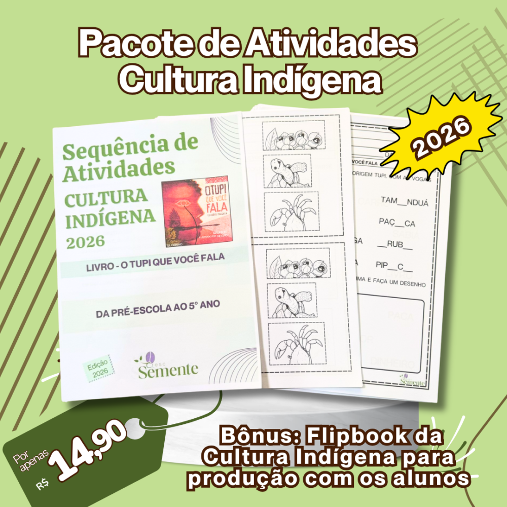 PACOTE DE ATIVIDADES CULTURA INDÍGENA