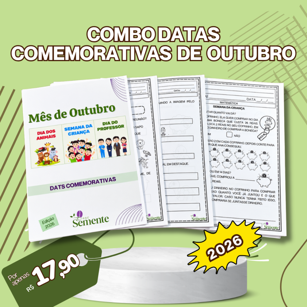 DATAS COMEMORATIVAS – MÊS DE OUTUBRO