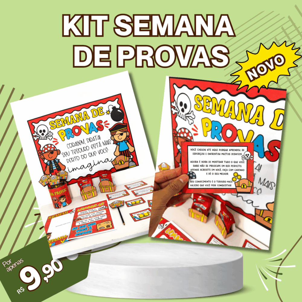 KIT SEMANA DE PROVAS - PIRATAS
